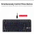 Import MAGIC-REFINER MK11 Mechanical Gaming Keyboard Wired USB and Wireless BT 3.0 RGB Backlight Switchable 87 keys Gaming Keyboard from China