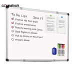 Magnetic Tempered Glass Whiteboard Dry Erase Glass Writing Board for School Education/Office