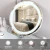 Import Magnifying Beauty Salon Light Led Hollywood Round Strip Vanity Mirror With Organizer from China