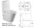 Import Make in Chian western style australian standard 2 piece toilet from China