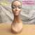 Import mannequin head brown skin female mannequin head bust mannequin wig head makeup Green eye shadow from China