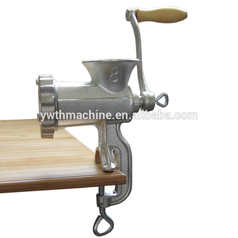 manual home small cast iron meat grinder mincer mincing machine