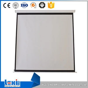 manual wall mount projection screen
