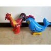 Manufacturer Customized Eco-Friendly Color Cock Inflatable Animals Toys For Kids