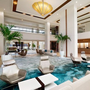 Manufacturer wholesale custom made hilton hotel resort luxury 5 star hotel lobby furniture