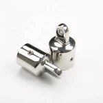 Marine Pipe Eye End Slide Cap Sunshade Accessories Yacht Bimini Top Connecting Hinge with Socket Head Cap Screw 7/8"And 1"