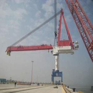 Marine Shipyard Pedestal Crane
