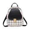 Material School Versatile Mini Girls Backpack Bags New Fashion Ashion and Lovely Custom Design Pu Polyester Lady Backpack Zipper