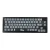 Import Mathew Tech MT66 Mechanical Keyboard Kit Transparent Shell 65% Hot-swappable 3-mode,Mini Keyboard Mechanical Kit RGB With Knob from China