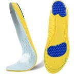 Memory Foam Orthopedic Silica Gel Shoe Insole, Sport Running Athletic Basketball Shoe Insoles Pads Inserts Pain Relief HA00216