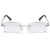 Import Men Rimless Frame Anti Blue Light Reading Glasses,Metal Folding Reading Glasses Frames from China