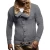 Import Mens Heavy Thick Cardigan Sweaters Plus Velvet Cardigan Sweater Coat For Men from China