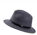 Mens  warm  Fedora hat  100% wool felt hat