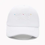 Mens Women Kids Caps hat baseball How You Doin white beret supplier 2021 adults china original high quality custum pure cotton s