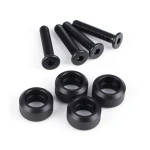 Metal Parts Mini V Gantry Rod Plate with Wheel for V-Slot Aluminum Profile 3D Printer Accessories Parts Set for CNC