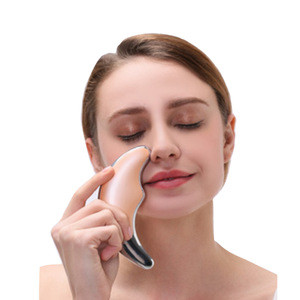 Microcurrent Facial Beauty Instrument Anti Aging Face Gua Sha Massage Tool