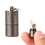 Import Mini Compact Kerosene Lighter Key Chain Capsule Gasoline Lighter Inflated Keychain Petrol Lighter from China