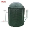 Mini size DIY kit portable assembly recycling kitchen food waste cow dung small fermentation system home use biogas plant