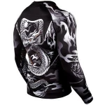 MMA Rash guard Sublimation latest Bjj long short sleeves compression Top jiu jitsu muay thai inner shirt fitting sports tights