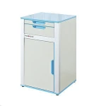 Mobile plastic hospital medical bedside cabinet manufacturers