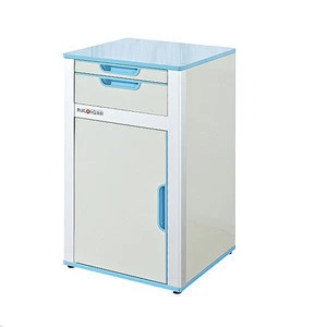Mobile plastic hospital medical bedside cabinet manufacturers