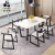 Import Modern Best Price Stackable Black PU Leather Restaurant Dining Chair from China
