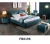 Import Modern classical comfortable europe design villa furniture leather bed from China