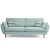 Import Modern furniture design fabric sofa for living room from China