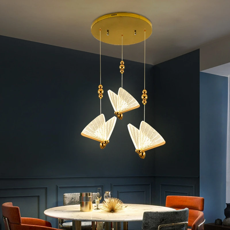 modern luxury lamps home decor crystal chandelier butterfly light chandelier luxury living room bedroom light