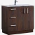 Import Modern style hotel bathroom furniture with golden handles from China