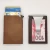 Import Money Clip PU Leather Card Holder Long Wallet Card Holder Custom Personalized Logo from China
