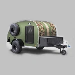 Most Popular folding used camper trailer with tent and cookhouse