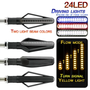 Motorcycle Led Tail Lights Turn Signals Led ABS