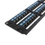Import MT-4023  Cat5E Cat6 2U 48 port Patch Panel 19 inch type networking cabling patch panel from China