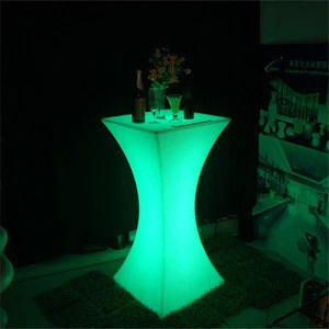 multi color changing LED glowing CE ROHS bar used nightclub furniture for sale