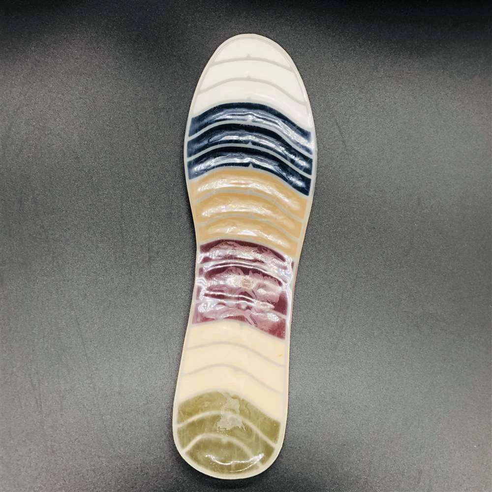Multi-colors 3D Rubber shoes Sole Soft PVC sole sheet for shoes making