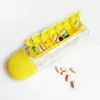 Multi Function Best Selling Plastic Health 600ml Water Bottle With 7 Days Pill Storage Case