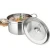 Import Multifunction hot sale soup pot durable high-quality stainless steel three-piece stock cooking pots from China