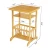 Import Multifunctional Bamboo Sofa Side Table Small Cafe Table With 2-tiers Storage Rack,Small Furniture Living Room from China