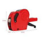 MX-5500 EOS  8 digitals single one line price tag label gun with refill label