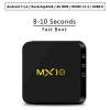 MX10 Set Top Box Android 7.1 Rockchip 4K 4096x2160 pixel HDR Internet Quad Core Smart TV BOX