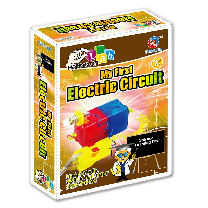 My first electric circuit--kids electronic educational toys kit