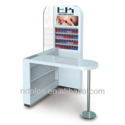 Nail counter used nail salon furniture wholesale beauty supply store TKN-D117