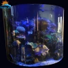 Naxilai High Quality Clear Large Plastic Acrylic Tank Fish Water Tank Aquarium Plastic Tubes End Caps for Indoor Decorations