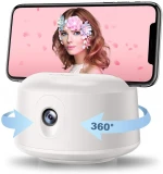 New arrival 360 degree rotation face body AI auto tracking mobile phone mount holder selfie stick for Vlog live stream