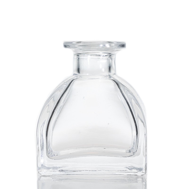 New Arrival Glass  Aromatherapy Perfume Bottle Pagoda Empty 50ml  Diffuser Glass Bottle