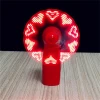 new arrival special beautiful factory price easy to take with led light fan for party christmas