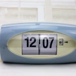 New automatic page-turning alarm clock simple desk clock creative personality page-turning digital clock