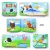 Import New Baby Shower Cartoon Animal Soft Cloth Book Early Educational Bathing Book Toy Not Easy Torn Gifts For Kids from China