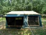 New camping accessory products camping trailer/canvas trailer tent